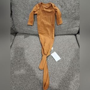 Marlowe & Co Organic Cotton Infant Tie Knot Gown
